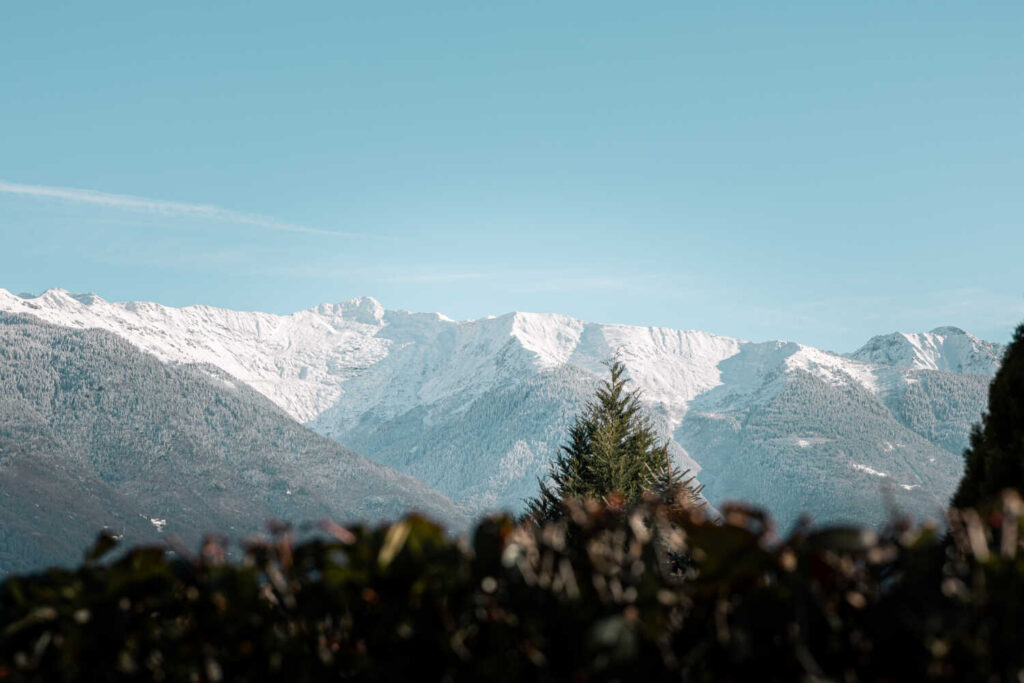 Photo d'une chaine de montagne - Savoie